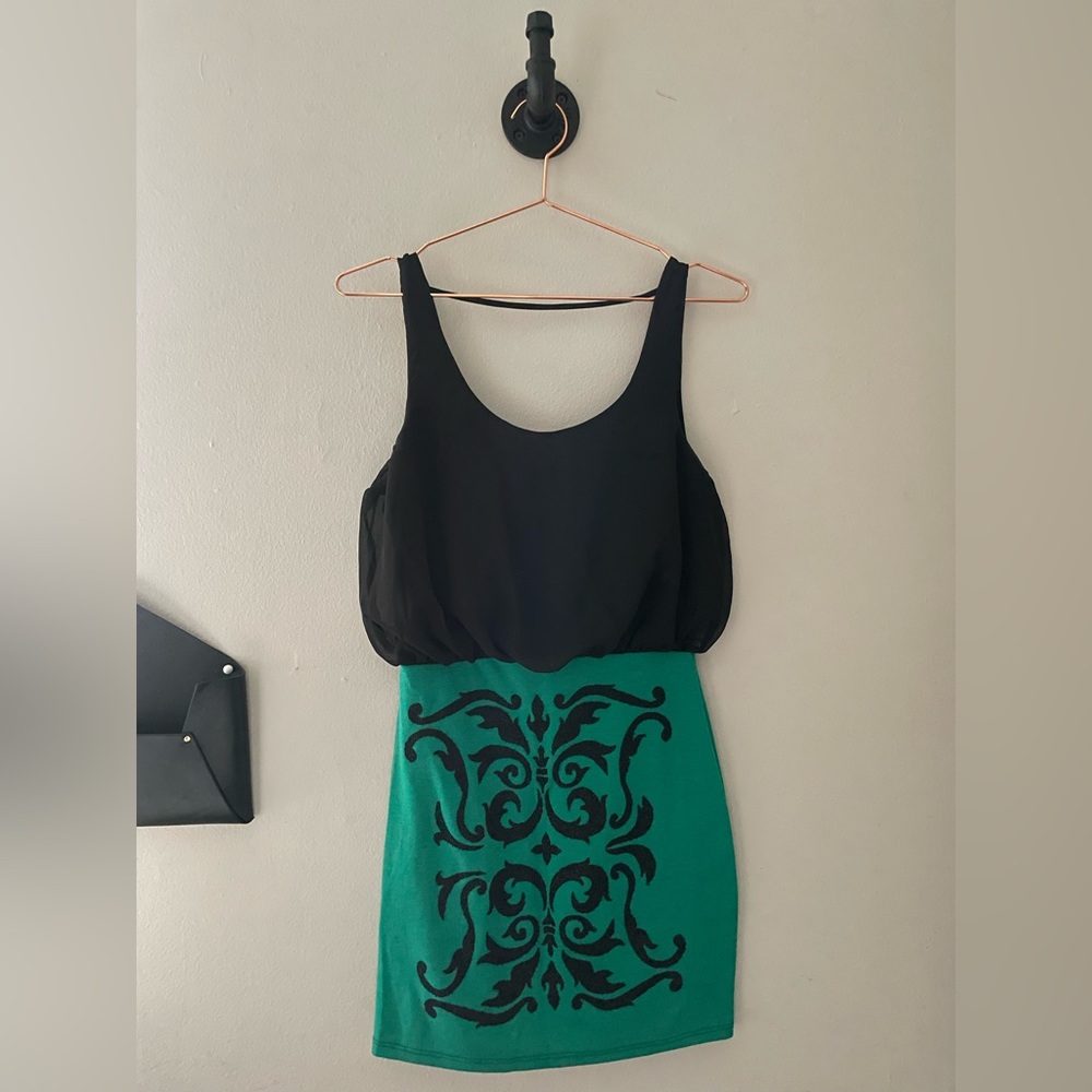 Women Wet Seal Body Con Dress